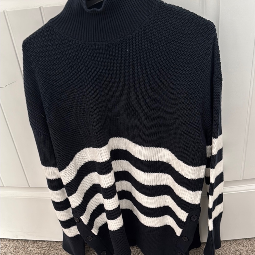 French connection Mozart Funnel Neck sweater
